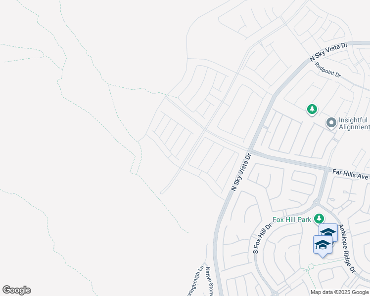 map of restaurants, bars, coffee shops, grocery stores, and more near 160 Silver Run Lane in Las Vegas