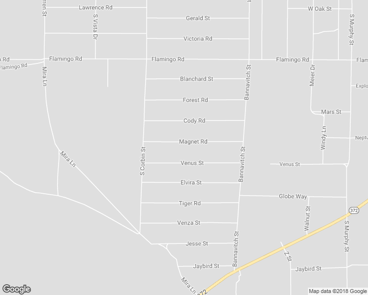 map of restaurants, bars, coffee shops, grocery stores, and more near 4301 Magnet Road in Pahrump
