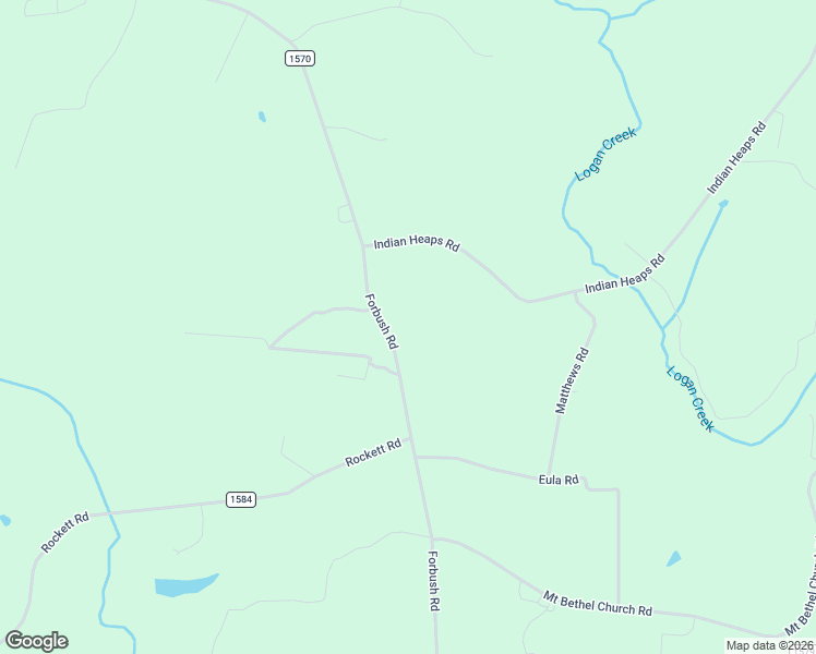 map of restaurants, bars, coffee shops, grocery stores, and more near 3900 Forbush Road in East Bend