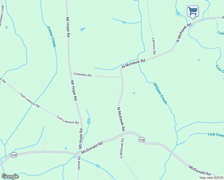 map of restaurants, bars, coffee shops, grocery stores, and more near 4240 North Mohawk Road in Mohawk