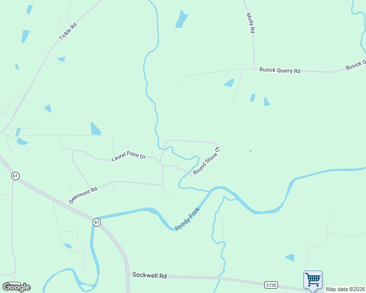 map of restaurants, bars, coffee shops, grocery stores, and more near 7117 Laurel Point Drive in Gibsonville
