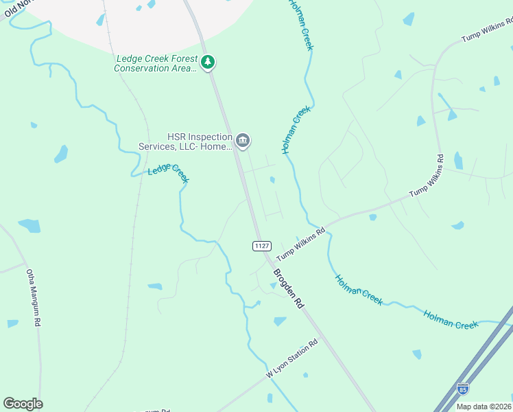 map of restaurants, bars, coffee shops, grocery stores, and more near 3141 Brogden Road in Stem