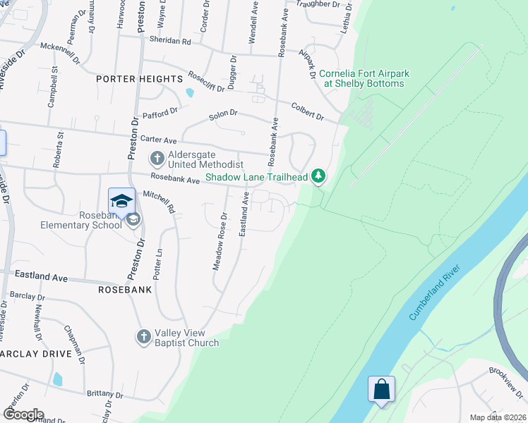 map of restaurants, bars, coffee shops, grocery stores, and more near 3111 Morning Stroll Drive in Nashville