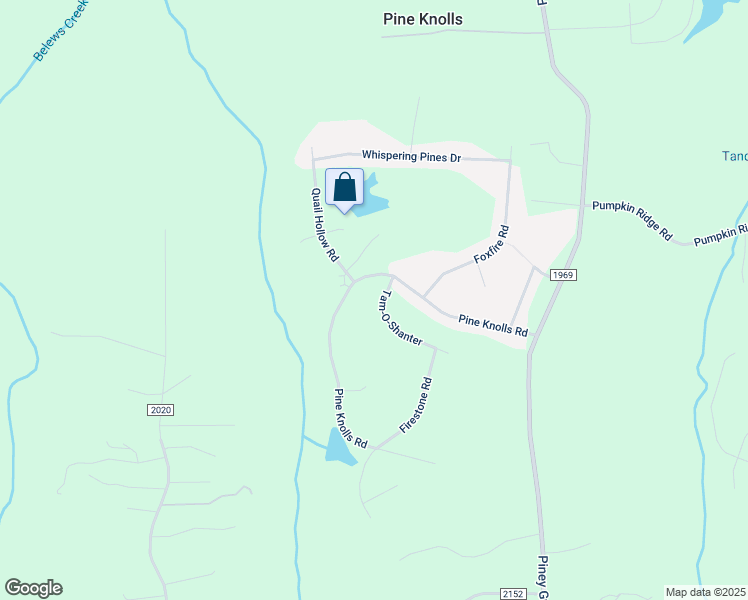 map of restaurants, bars, coffee shops, grocery stores, and more near 4040 Tam-O-Shanter in Kernersville
