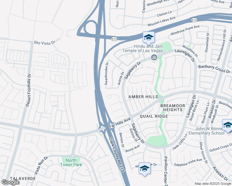 map of restaurants, bars, coffee shops, grocery stores, and more near 11156 Dell Cliffs Court in Las Vegas