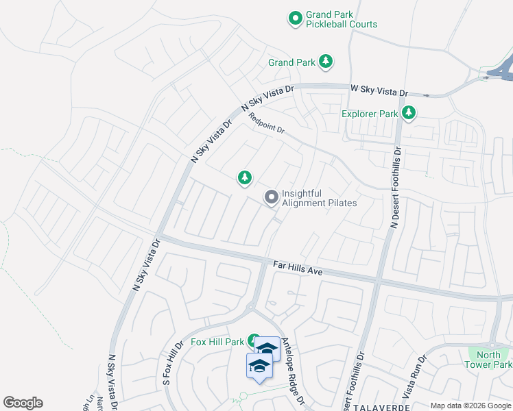 map of restaurants, bars, coffee shops, grocery stores, and more near 211 Bella Noche Street in Las Vegas
