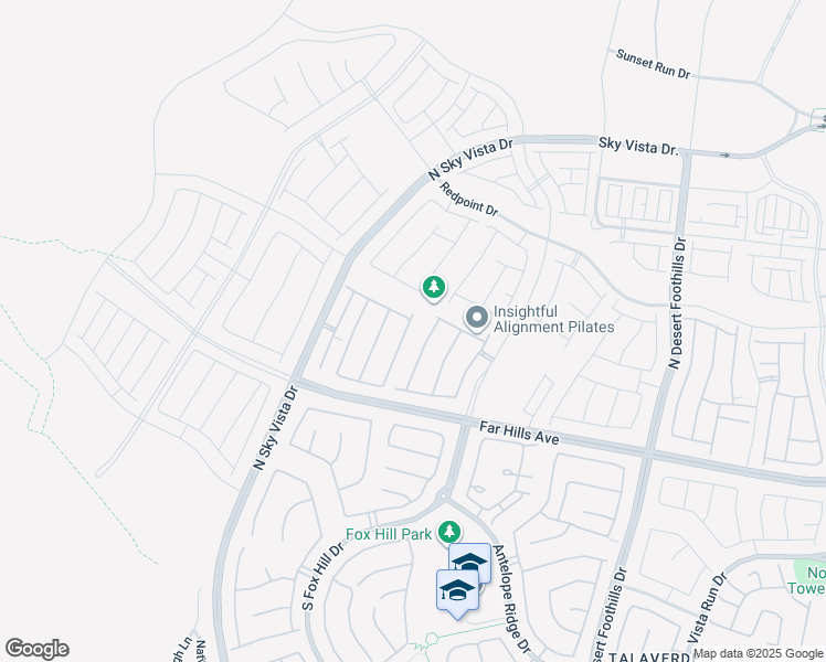 map of restaurants, bars, coffee shops, grocery stores, and more near 230 Cactus Sunrise Street in Las Vegas