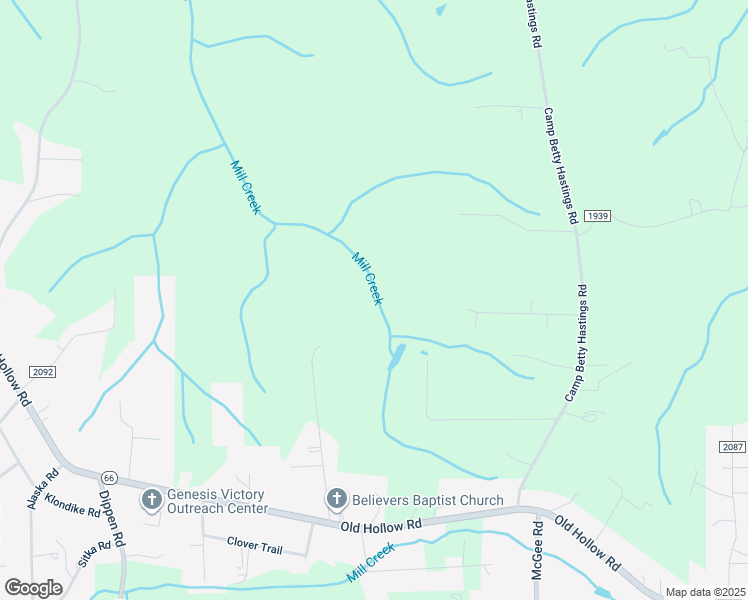 map of restaurants, bars, coffee shops, grocery stores, and more near 1644 Old Hollow Road in Winston-Salem