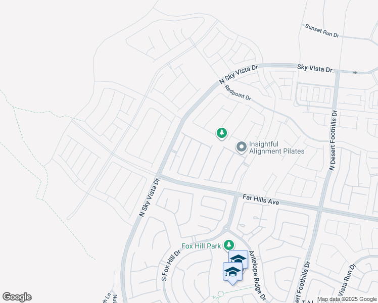 map of restaurants, bars, coffee shops, grocery stores, and more near 212 Harris Peak Street in Las Vegas