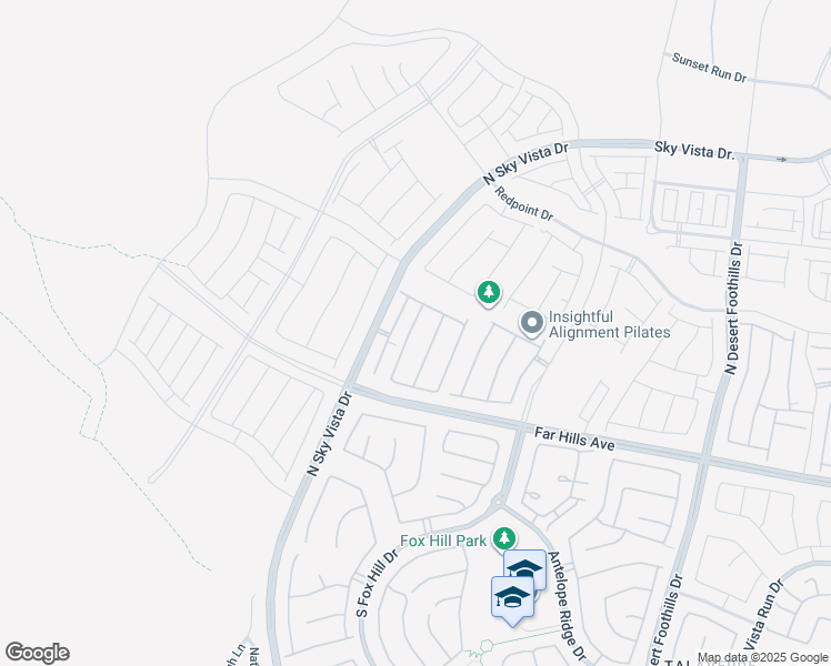 map of restaurants, bars, coffee shops, grocery stores, and more near 212 Harris Peak Street in Las Vegas