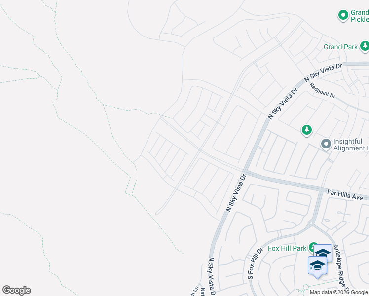 map of restaurants, bars, coffee shops, grocery stores, and more near 12476 Kings Creek Place in Las Vegas