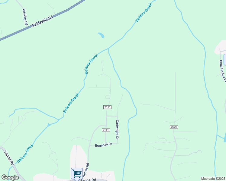 map of restaurants, bars, coffee shops, grocery stores, and more near 1977 Pondarosa Drive in Kernersville