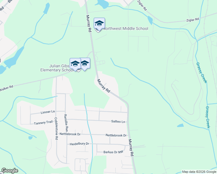 map of restaurants, bars, coffee shops, grocery stores, and more near 5255 Murray Road in Winston-Salem