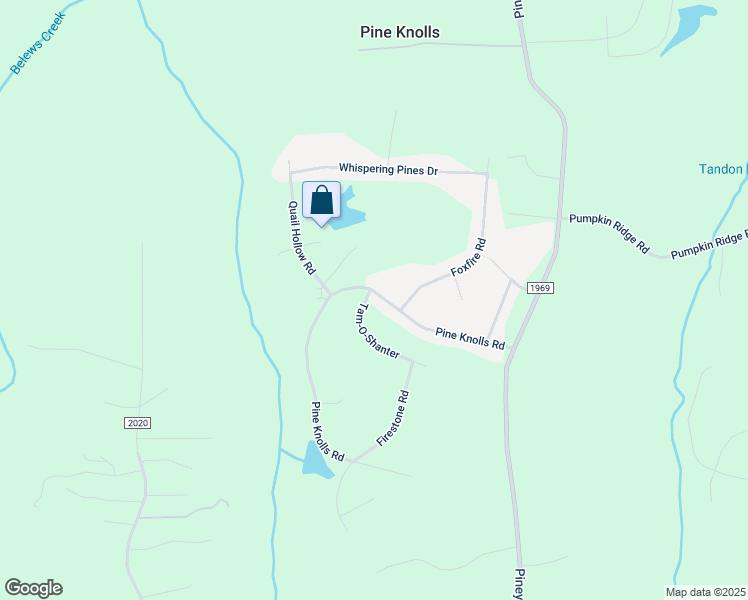 map of restaurants, bars, coffee shops, grocery stores, and more near 1090 Pine Knolls Road in Kernersville
