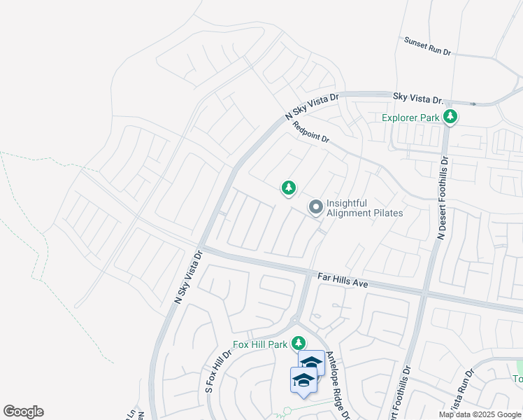 map of restaurants, bars, coffee shops, grocery stores, and more near 230 Carmel Sky Street in Las Vegas