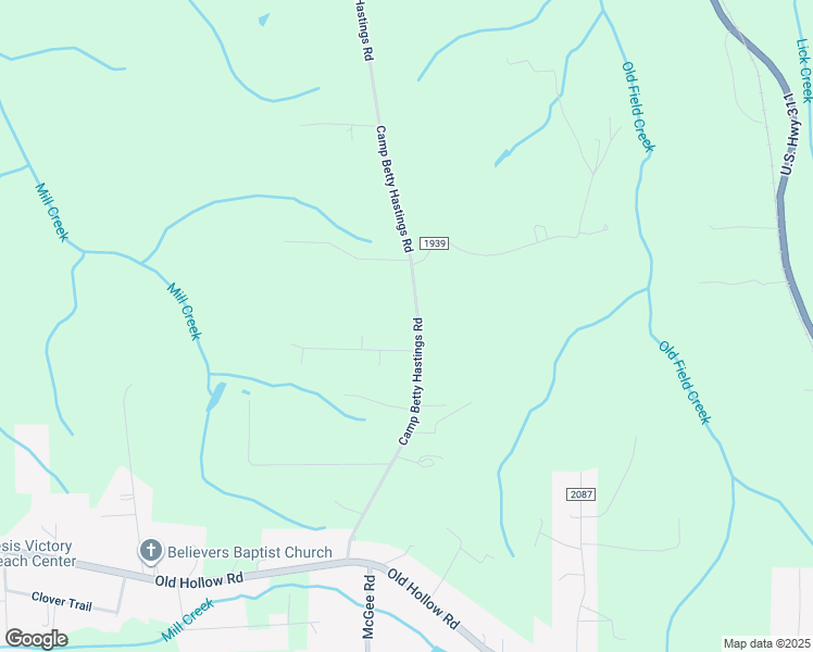 map of restaurants, bars, coffee shops, grocery stores, and more near 4324 Camp Betty Hastings Road in Walkertown