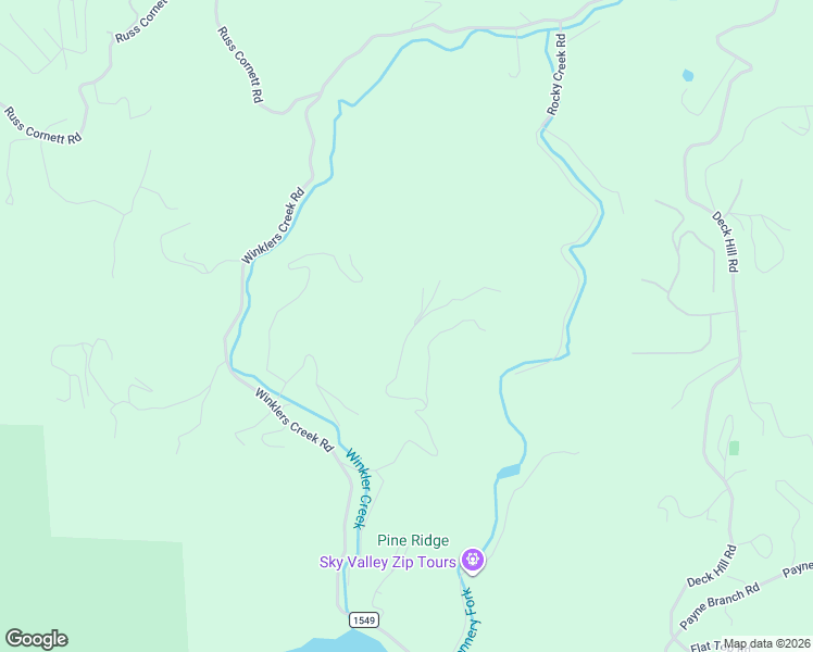map of restaurants, bars, coffee shops, grocery stores, and more near 783 Rainbow Mountain Road in Boone