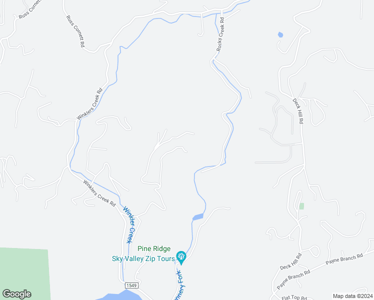 map of restaurants, bars, coffee shops, grocery stores, and more near 393 Wilderness Trail in Boone