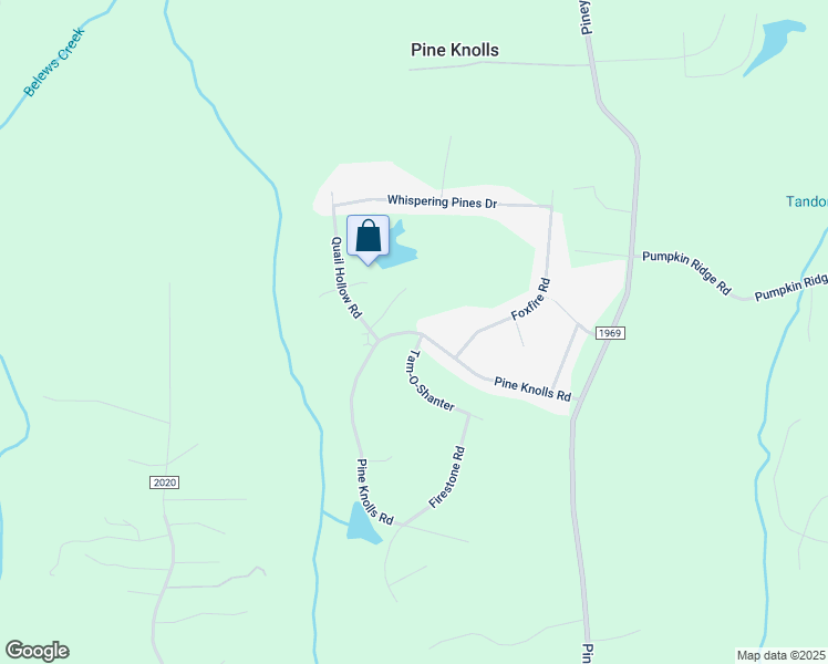 map of restaurants, bars, coffee shops, grocery stores, and more near 1108 Pine Knolls Road in Kernersville