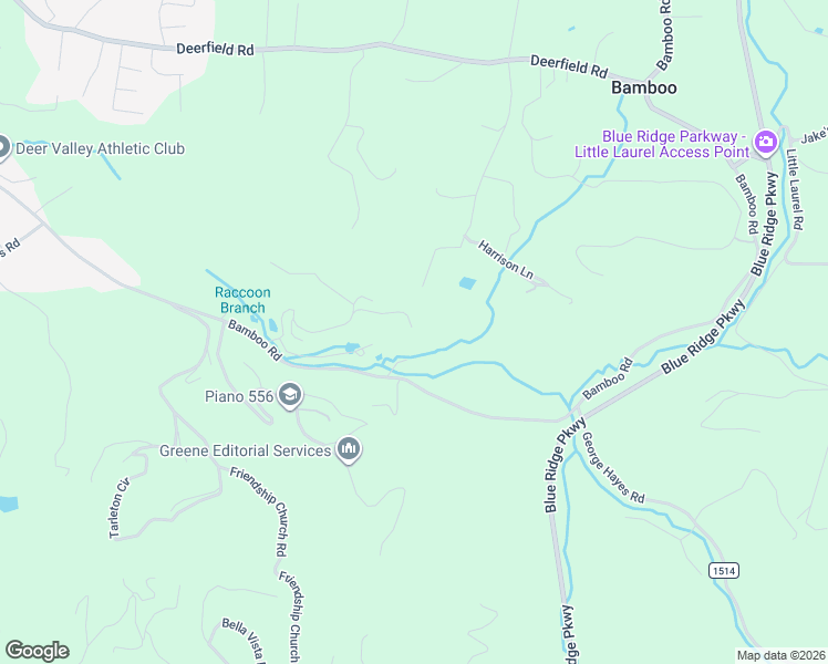 map of restaurants, bars, coffee shops, grocery stores, and more near 246 Parkway Ridge in Boone