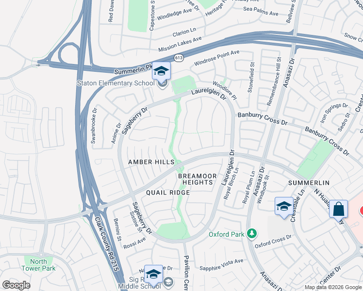 map of restaurants, bars, coffee shops, grocery stores, and more near 1212 Muscato Court in Las Vegas