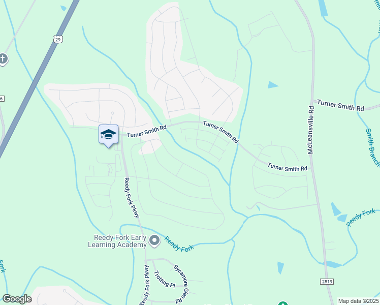 map of restaurants, bars, coffee shops, grocery stores, and more near 6450 R1 US Highway 29 in Greensboro