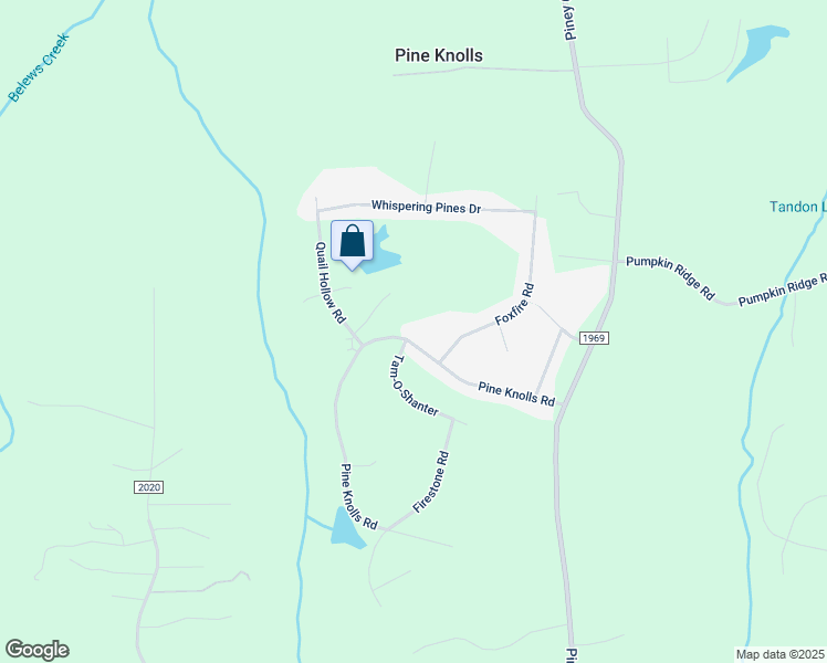 map of restaurants, bars, coffee shops, grocery stores, and more near 1095 Pine Knolls Road in Kernersville