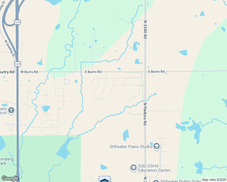 map of restaurants, bars, coffee shops, grocery stores, and more near 302 Topaz Avenue in Stillwater