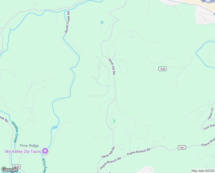 map of restaurants, bars, coffee shops, grocery stores, and more near 100 Creek Road in Boone