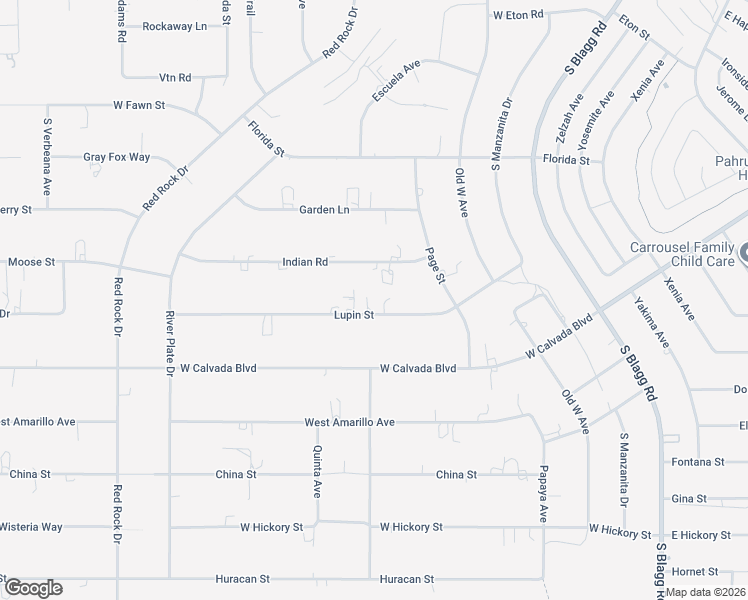 map of restaurants, bars, coffee shops, grocery stores, and more near 670 Lupin Street in Pahrump