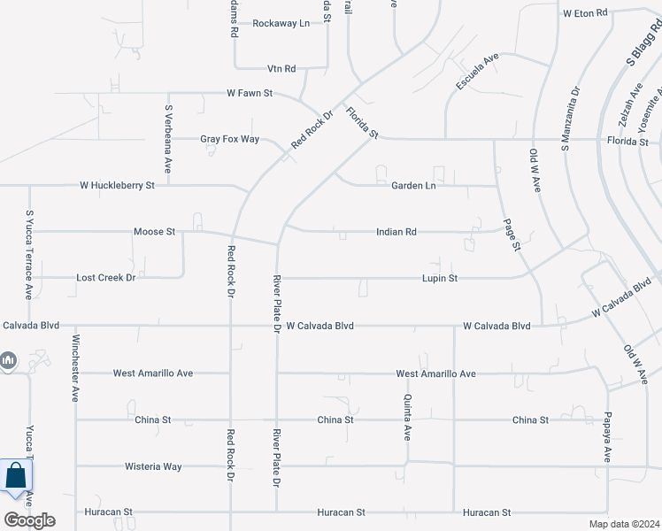 map of restaurants, bars, coffee shops, grocery stores, and more near 1020 Lupin Street in Pahrump