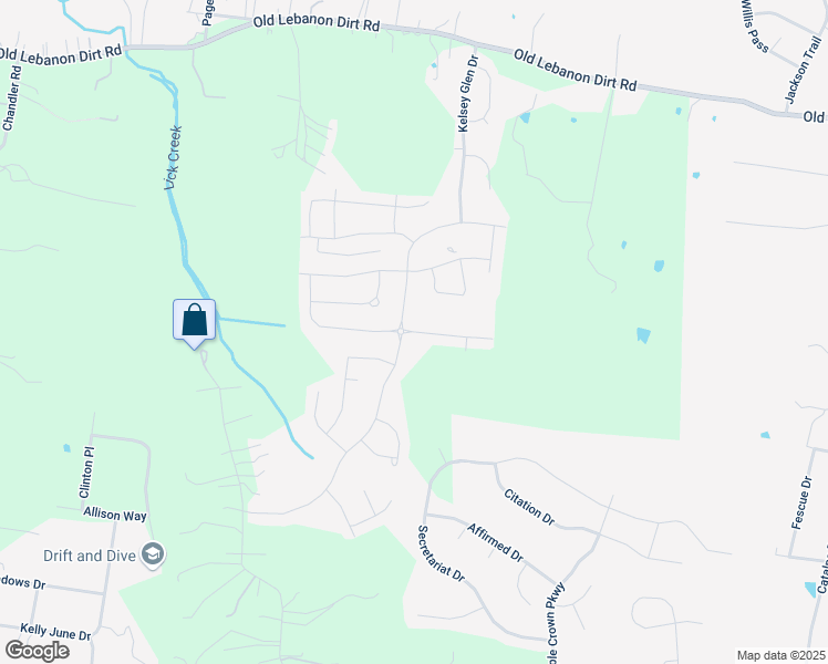 map of restaurants, bars, coffee shops, grocery stores, and more near 5064 Winslow Drive in Mt. Juliet