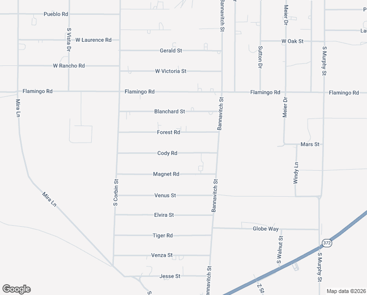 map of restaurants, bars, coffee shops, grocery stores, and more near 4170 Cody Road in Pahrump