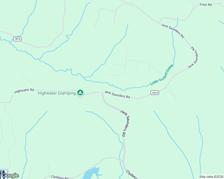 map of restaurants, bars, coffee shops, grocery stores, and more near 822 Jack Saunders Road in Waverly