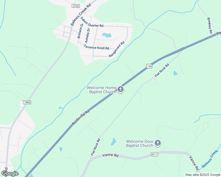 map of restaurants, bars, coffee shops, grocery stores, and more near 5625 Reidsville Road in Belews Creek