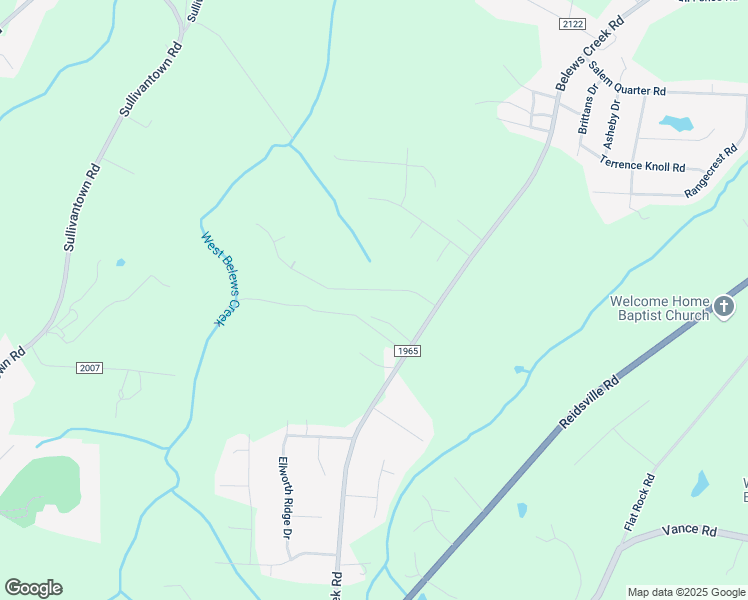 map of restaurants, bars, coffee shops, grocery stores, and more near 140 Knight Acres Lane in Walkertown