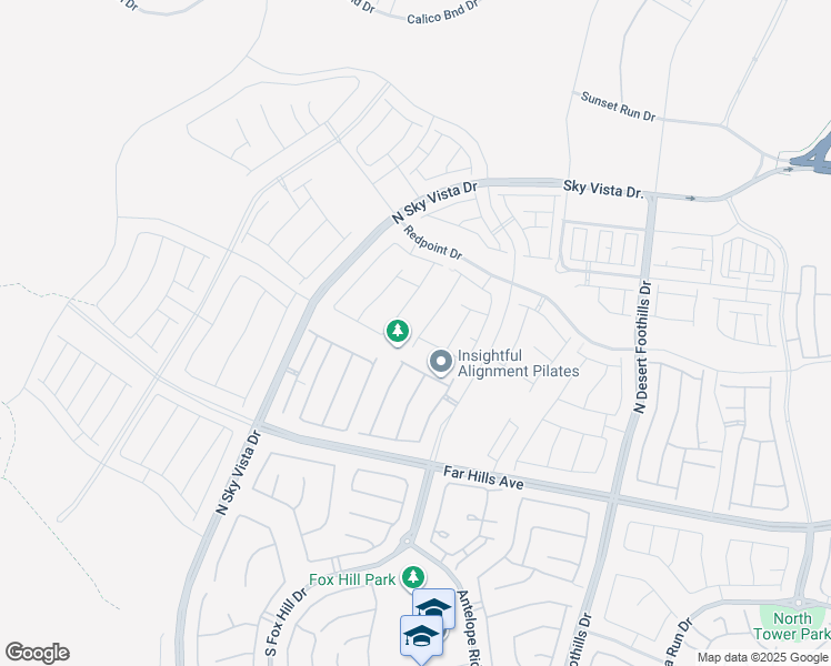 map of restaurants, bars, coffee shops, grocery stores, and more near 377 Crown Mesa Ave in Las Vegas