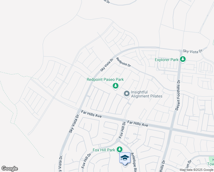 map of restaurants, bars, coffee shops, grocery stores, and more near 12103 Canyon Sunset Street in Las Vegas