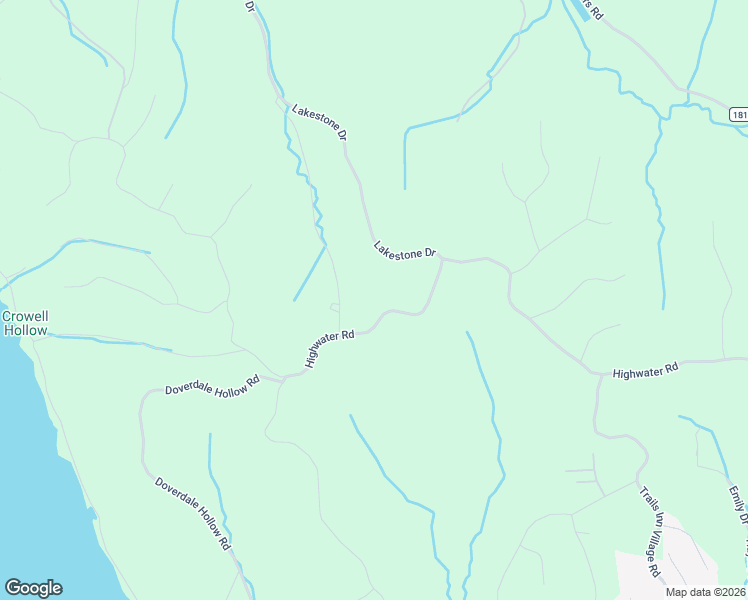 map of restaurants, bars, coffee shops, grocery stores, and more near 2146 Highwater Road in Waverly