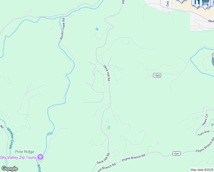 map of restaurants, bars, coffee shops, grocery stores, and more near 321 Sunset Ridge Drive in Boone