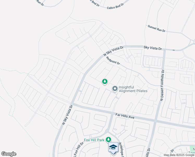 map of restaurants, bars, coffee shops, grocery stores, and more near 396 Cliff Terrace Avenue in Las Vegas