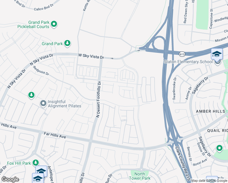 map of restaurants, bars, coffee shops, grocery stores, and more near 492 Pear Lake Street in Las Vegas