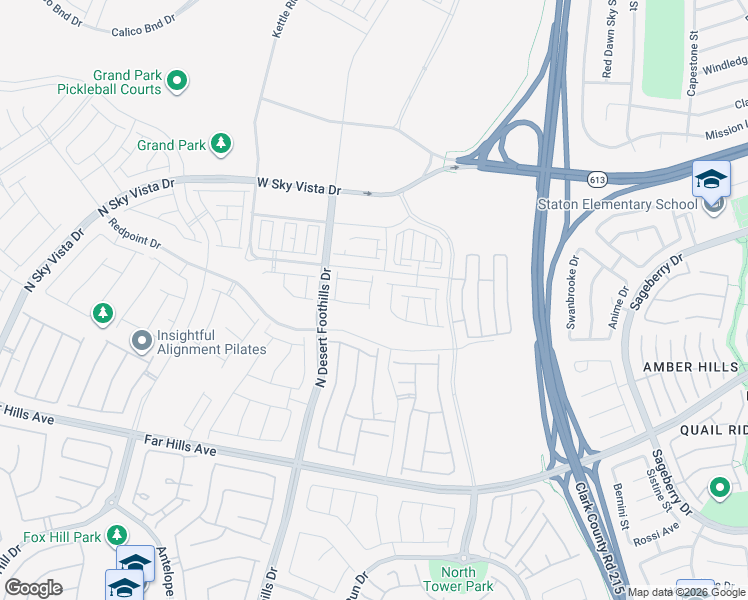 map of restaurants, bars, coffee shops, grocery stores, and more near 492 Pear Lake Street in Las Vegas