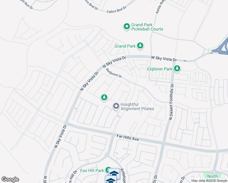 map of restaurants, bars, coffee shops, grocery stores, and more near 449 Crown Mesa Avenue in Las Vegas