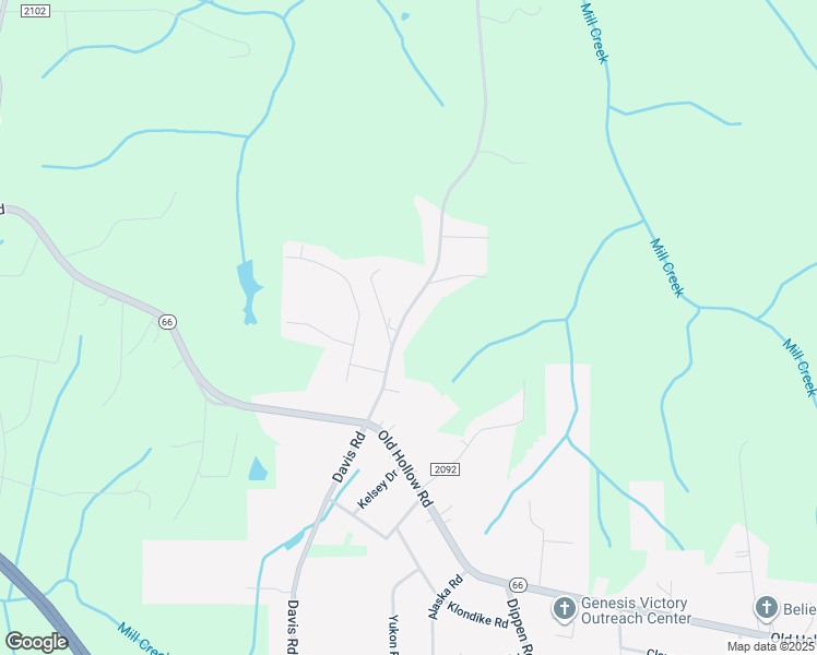 map of restaurants, bars, coffee shops, grocery stores, and more near 5551 Davis Road in Walkertown