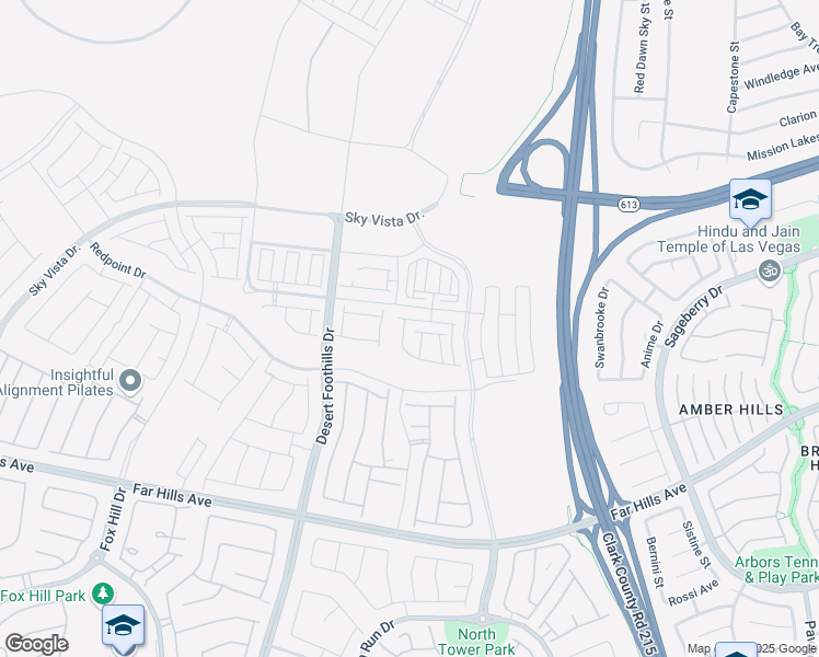 map of restaurants, bars, coffee shops, grocery stores, and more near 526 Sonoma Range Street in Las Vegas