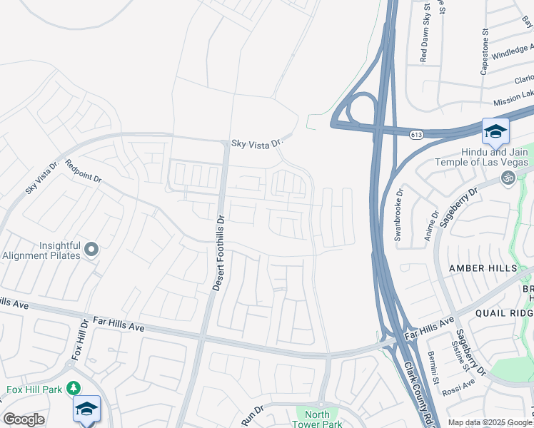 map of restaurants, bars, coffee shops, grocery stores, and more near 527 Sonoma Range Street in Las Vegas