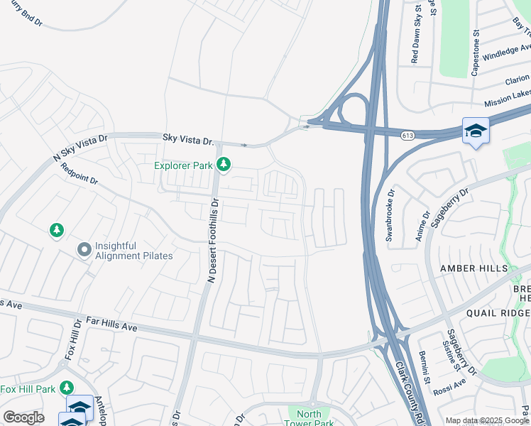map of restaurants, bars, coffee shops, grocery stores, and more near Sonoma Range Street in Las Vegas
