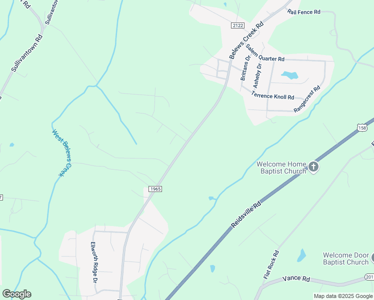 map of restaurants, bars, coffee shops, grocery stores, and more near 5725 Belews Creek Road in Walkertown