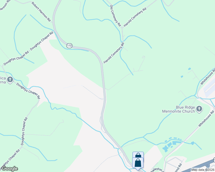 map of restaurants, bars, coffee shops, grocery stores, and more near 11 Old Mine Road in Greeneville